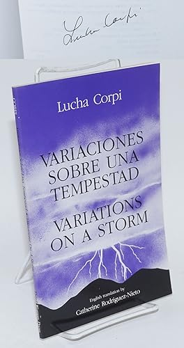 Variaciones sobre una tempestad/variations on a storm [SIGNED]