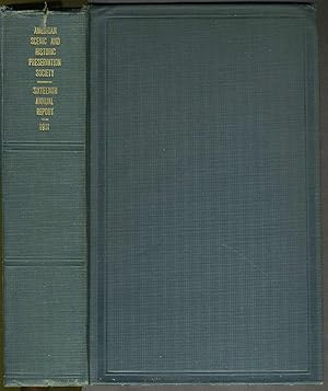 Sixteenth Annual Report, 1911, of the American Scenic and Historic Preservation Society