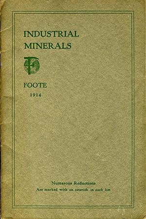"Industrial Minerals". Pamphlet with Western Australia meteorite