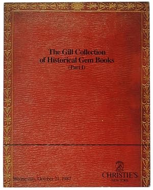 THE GILL COLLECTION OF HISTORICAL GEM BOOKS (Part I):