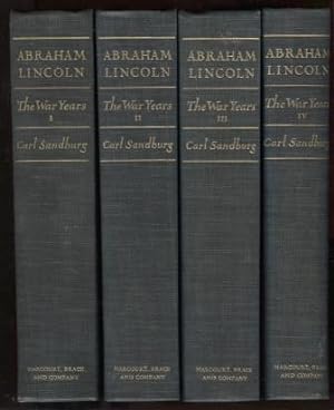 Abraham Lincoln: The War Years. (Complete in 4 volumes)
