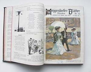Meggendorfer-Blätter. Zeitschrift für Humor und Kunst. Band 74 und 75, Nr. 915-940, gebunden in 1...