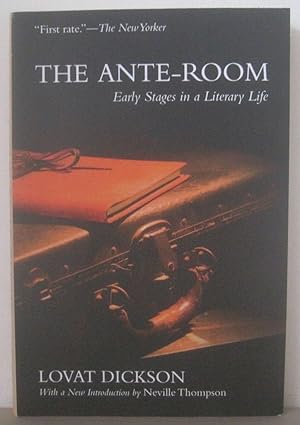 The Ante-Room: Early Stages in a Literary Life.