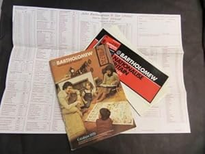 Bartholomew Mapmakers & Publishers Catalogue 1979