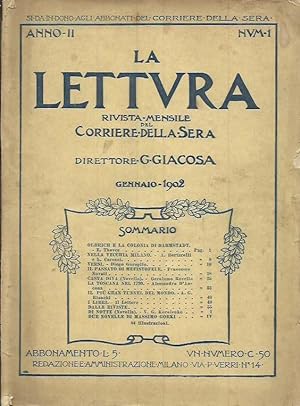 La Lettura. Rivista mensile del Corriere della sera - 1902 annata completa