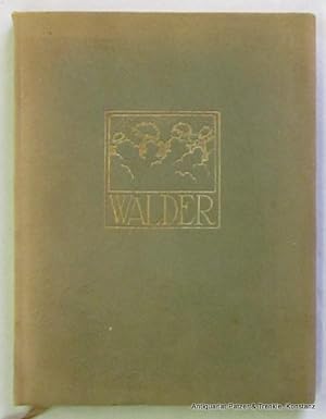 Wälder. Streifzüge in Südamerika. Frankfurt/M., Rütten & Loening, 1910. 100 S., 5 Bl. Verlagsanze...