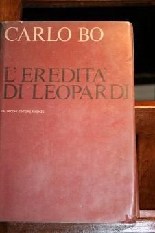 L'EREDITA DI LEOPARDI E ALTRI SAGGI,