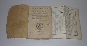 Calendrier ou Annuaire de la République Française, précédé du décret sur l'ère, le commencement e...