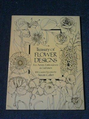 Treasury of Flower Designs for Artists, Embroiderers and Craftsmen (Dover Pictorial Archive)