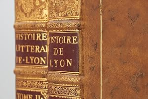 Histoire littéraire de la ville de Lyon avec une bibliothèque des auteurs lyonnois, sacré et prof...