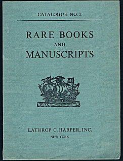 Rare Books and Manuscripts Illustrative of European Art . Catalogue No. 2