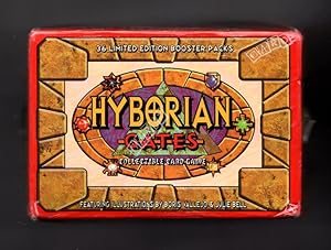 Hyborian Gates - 1995 Unopened Box of 36 Booster Packs, In Original Shrinkwrap. CARDZ Collectible...