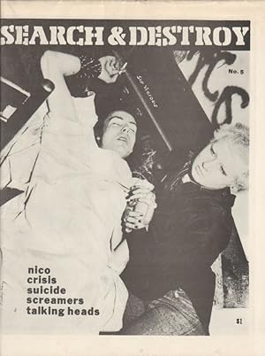 SEARCH & DESTROY (NEW WAVE CULTURAL RESEARCH) NO. 5 - 1978