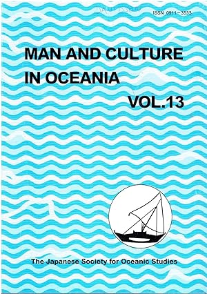 Man and Culture in Oceania, Vol. 13.
