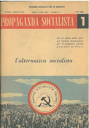 Propaganda socialista. L'alternativa socialista