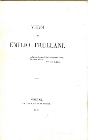 Versi di Emilio Frullani