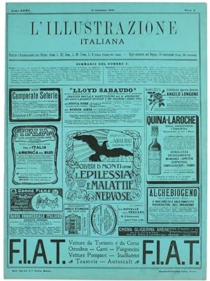 L'ILLUSTRAZIONE ITALIANA. 1908 n. 3.: