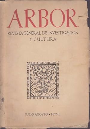 ARBOR, nº 55-56 - Revista general de investigación y Cultura
