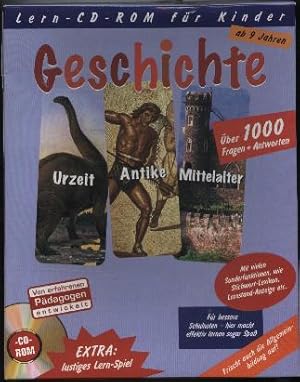 Geschichte. Urzeit, Antike, Mittelalter. Lern-CD-ROM für Kinder.