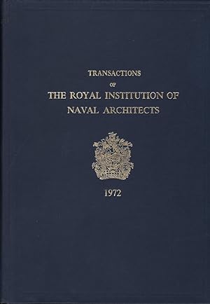 Transactions of the Royal Institute of Naval Architects: Volume 114