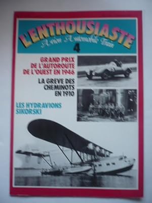 L'enthousiaste - Aviation - Automobile - Train - N°4 - Mai-Juin 1978
