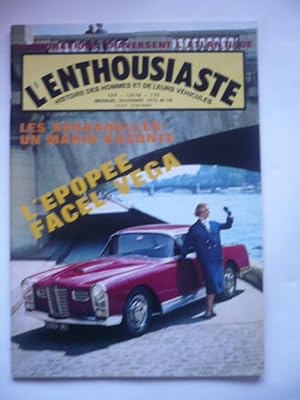 L'enthousiaste - Histoire des hommes et de leurs véhicules - N°18 - Novembre 1979