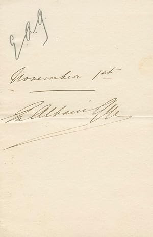 Signature of Emma Albani Gye