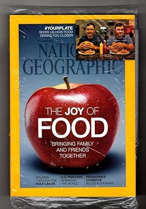 The National Geographic Magazine / December, 2014. Walking Through the Holy Lands; Joy of Food; M...