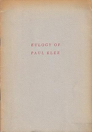 Eulogy of Paul Klee