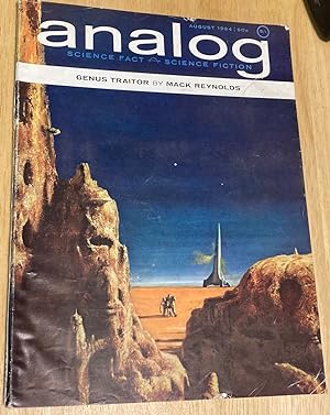 Analog Science Fact / Science Fiction Magazine August 1964 Vol. LXXIII No. 6