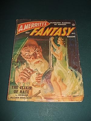 A. Merritt's Fantasy Magazine October 1950 Volume 2 Number 1