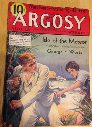 Argosy August 19, 1933 Volume 240 Number 5