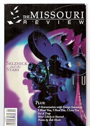 The Missouri Review Volume XXIV Number 2 2001 Selznick and the Stars