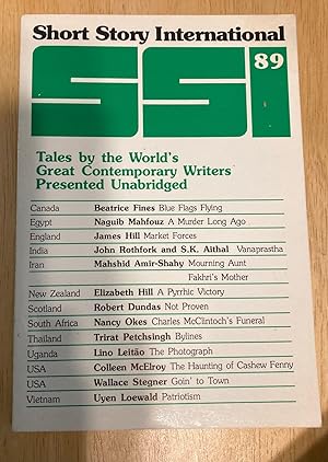Short Story International #89 Volume 15 Number 89 December 1991 Tales by World's Great Contempora...