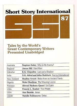 Short Story International #87 Volume 15 Number 87 August 1991 Tales by World's Great Contemporary...