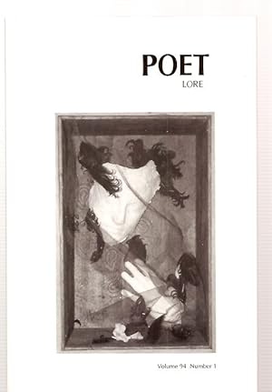 Poet Lore spring 1999 Vol. 94 No. 1