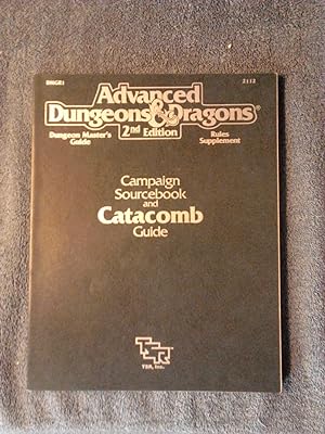 Official Advanced Dungeons & Dragons:Campaign Sourcebook and Catacomb Guide/Dungeon Master's Guid...