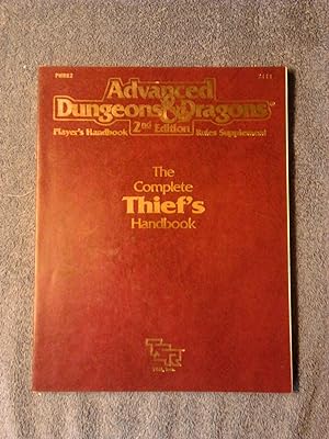 Official Advanced Dungeons & Dragons:The Complete Thief's Handbook: Player's Handbook Rules Suppl...