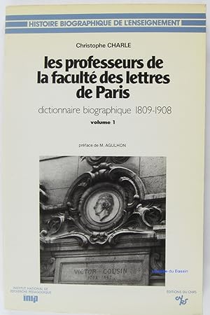 Les professeurs de la faculté des lettres de Paris