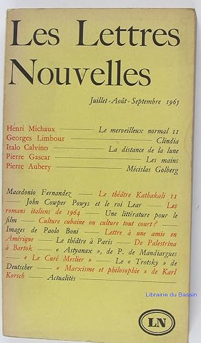 Les lettres nouvelles Le merveilleux normal II par Henri Michaux