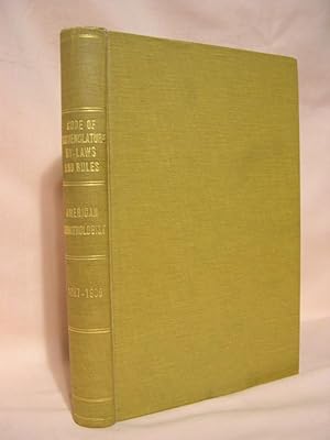 AMERICAN ORNITHOLOGISTS' UNION [Seven booklets issued by the Union, bound in hardcover. The title...