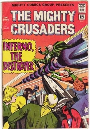 The Mighty Crusaders # (2) two, January 1966 -Origin of the "Comet" (comic)
