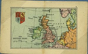 British Isles Map from the Smallest Atlas Ever Published