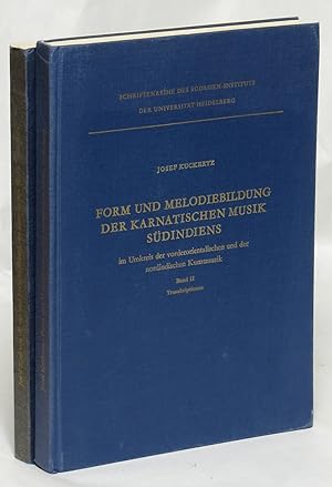 Form und Melodiebildung der karnatischen Musik Sudindiens im Umkreis der vorderorientalischen und...