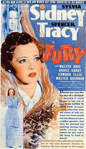 Fury (Original US herald for the 1936 film)