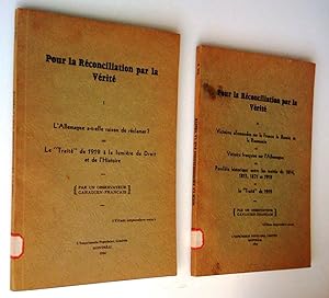 Pour la réconciliation par la vérité (I, II, III, IV, VII, X, XI, XII) (8 volumes)