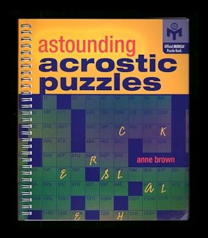 Astounding Acrostic Puzzles (Mensa) - Sterling / Mensa Edition