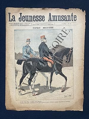 LA JEUNESSE AMUSANTE-N°25-1899-"ESPRIT MILITAIRE"-PAR CARAN D'ACHE