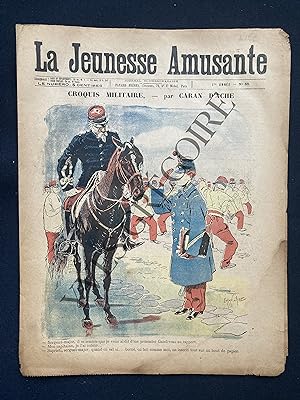 LA JEUNESSE AMUSANTE-N°88-1897-"CROQUIS MILITAIRE"-PAR CARAN D'ACHE