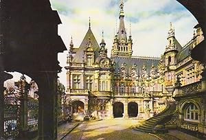 Carte postale : FECAMP, la Bénédictine, vue de la cour d'honneur (76 Seine-Maritime, Haute-Norman...